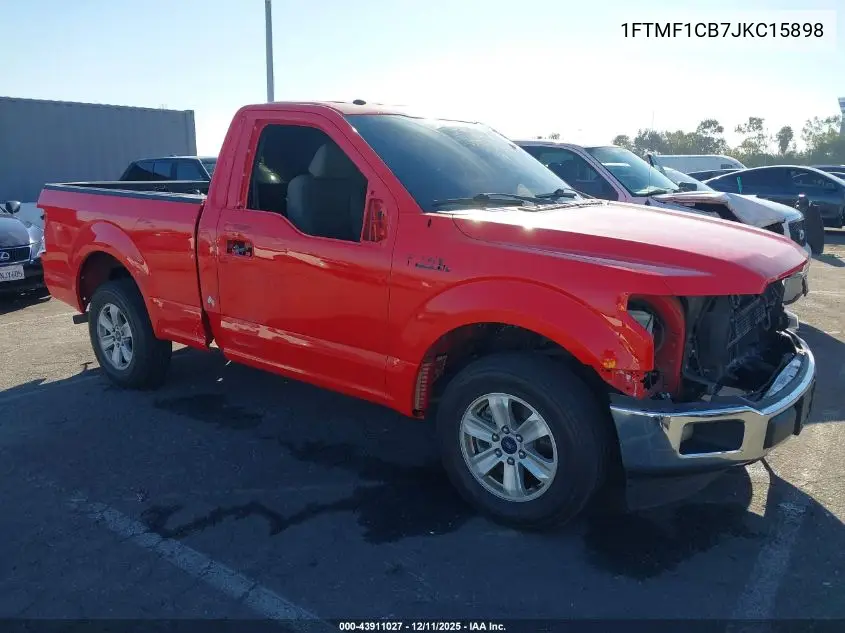 1FTMF1CB7JKC15898 2018 Ford F-150 Xl