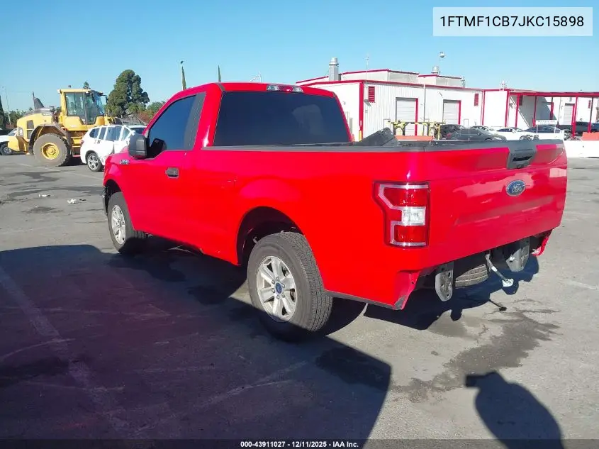 1FTMF1CB7JKC15898 2018 Ford F-150 Xl