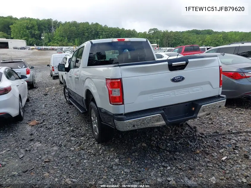 1FTEW1C51JFB79620 2018 Ford F-150 Xlt