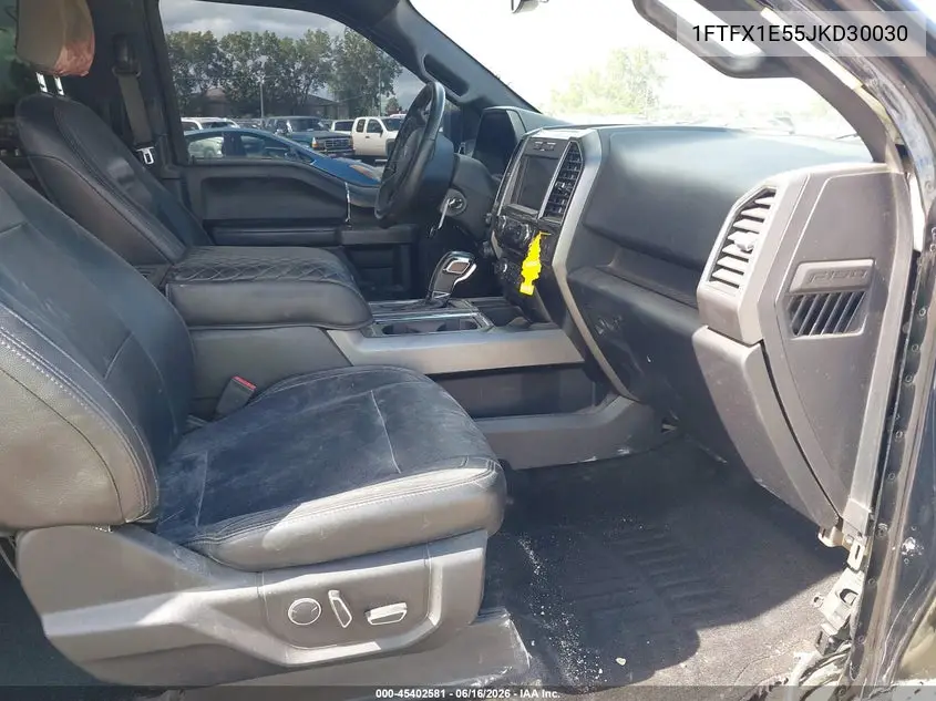2018 Ford F-150 Xlt VIN: 1FTFX1E55JKD30030 Lot: 45402581
