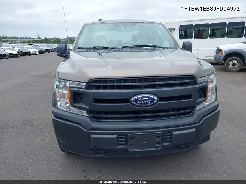 2018 Ford F-150 Xl VIN: 1FTEW1EB8JFD04972 Lot: 45407287