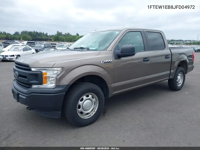 2018 Ford F-150 Xl VIN: 1FTEW1EB8JFD04972 Lot: 45407287