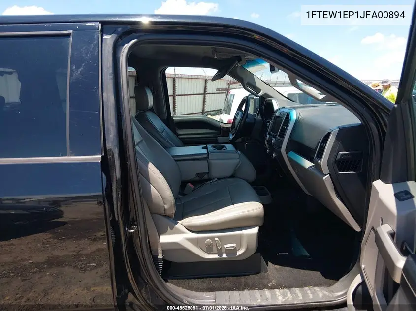 2018 Ford F-150 Lariat VIN: 1FTEW1EP1JFA00894 Lot: 45525051