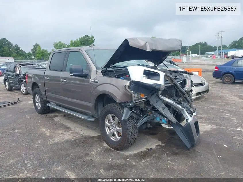 2018 Ford F-150 Xlt VIN: 1FTEW1E5XJFB25567 Lot: 45569388