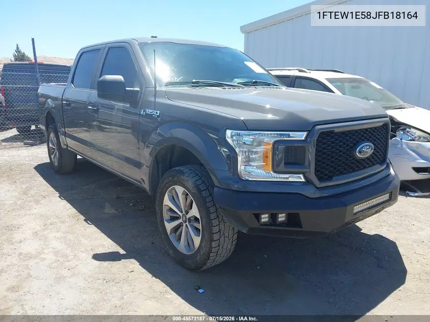 2018 Ford F-150 King Ranch/Lariat/Platinum/Xl/Xlt VIN: 1FTEW1E58JFB18164 Lot: 45572187