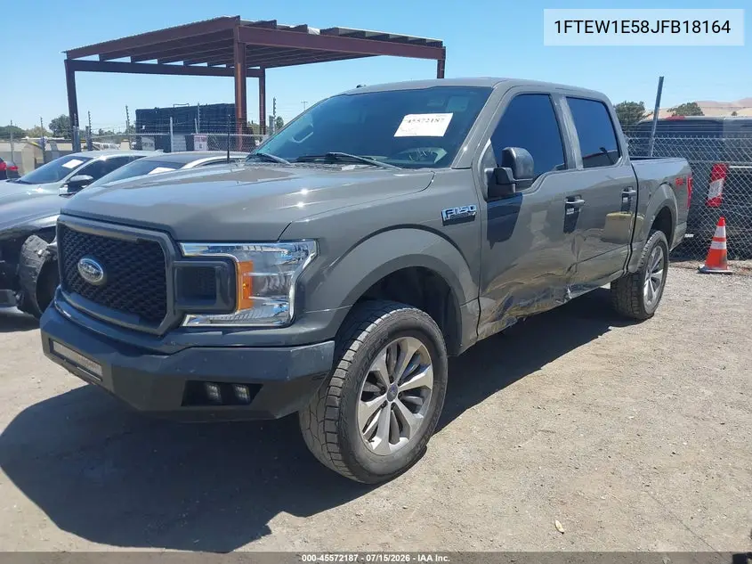 2018 Ford F-150 King Ranch/Lariat/Platinum/Xl/Xlt VIN: 1FTEW1E58JFB18164 Lot: 45572187