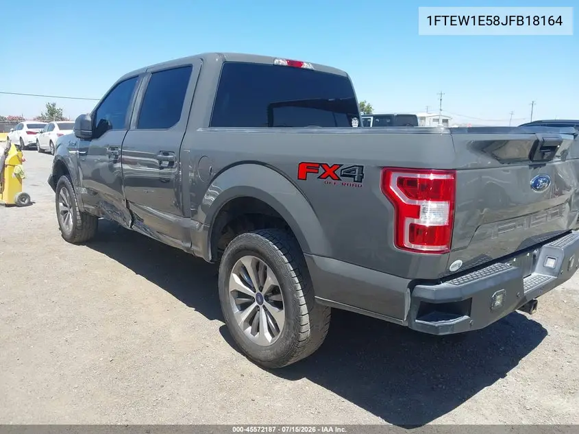 2018 Ford F-150 King Ranch/Lariat/Platinum/Xl/Xlt VIN: 1FTEW1E58JFB18164 Lot: 45572187