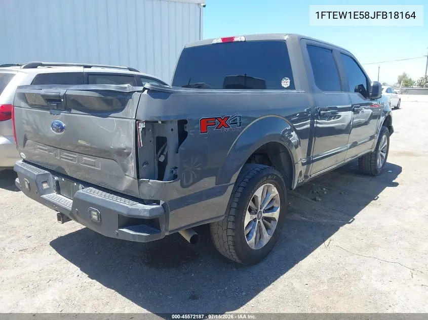 2018 Ford F-150 King Ranch/Lariat/Platinum/Xl/Xlt VIN: 1FTEW1E58JFB18164 Lot: 45572187