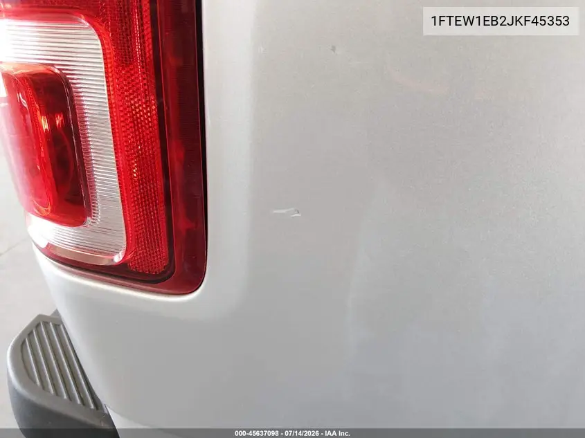 2018 Ford F-150 Xlt VIN: 1FTEW1EB2JKF45353 Lot: 45637098