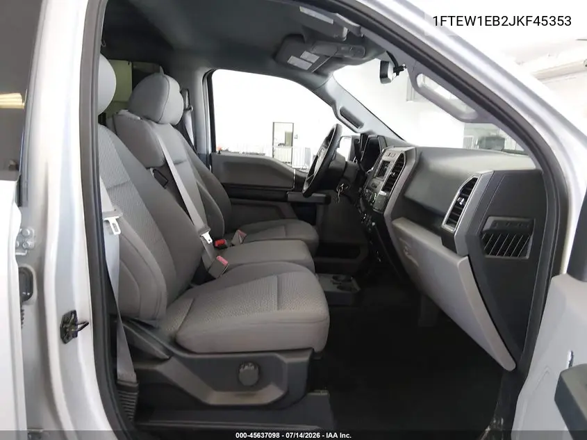 2018 Ford F-150 Xlt VIN: 1FTEW1EB2JKF45353 Lot: 45637098