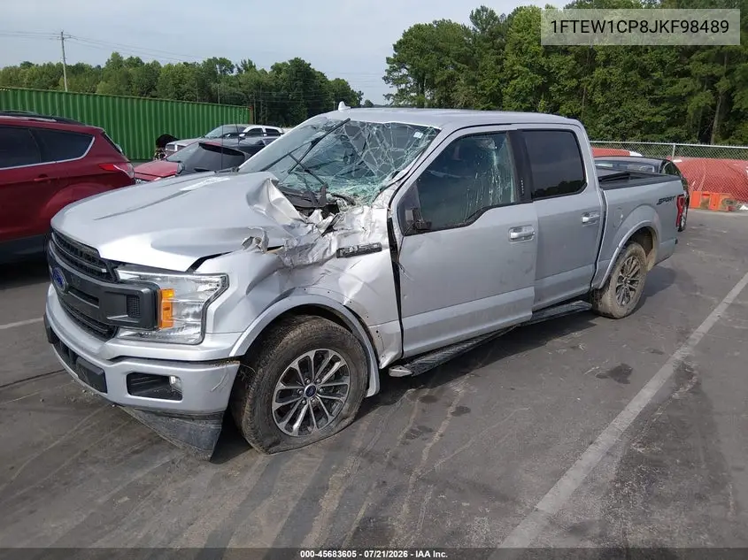 2018 Ford F-150 Xlt VIN: 1FTEW1CP8JKF98489 Lot: 45683605
