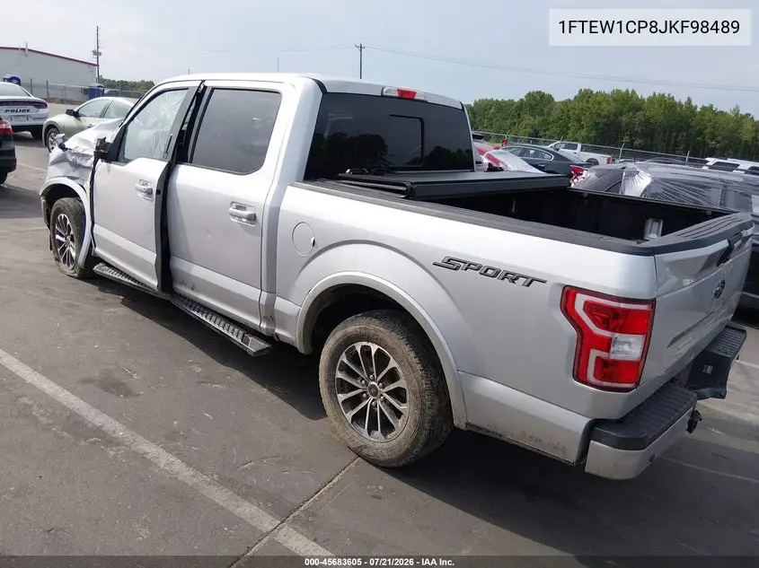 2018 Ford F-150 Xlt VIN: 1FTEW1CP8JKF98489 Lot: 45683605