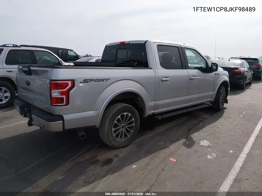 2018 Ford F-150 Xlt VIN: 1FTEW1CP8JKF98489 Lot: 45683605