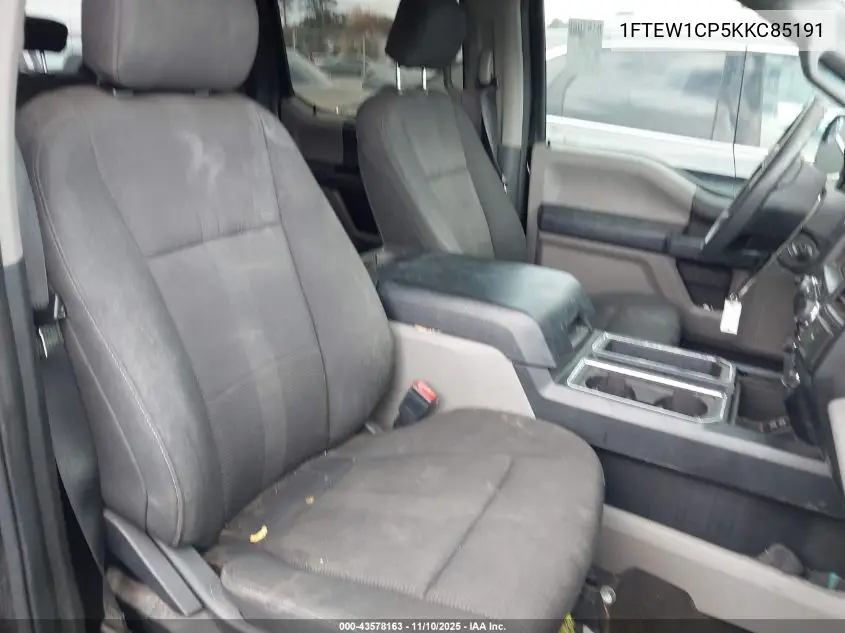 1FTEW1CP5KKC85191 2019 Ford F-150 Xl