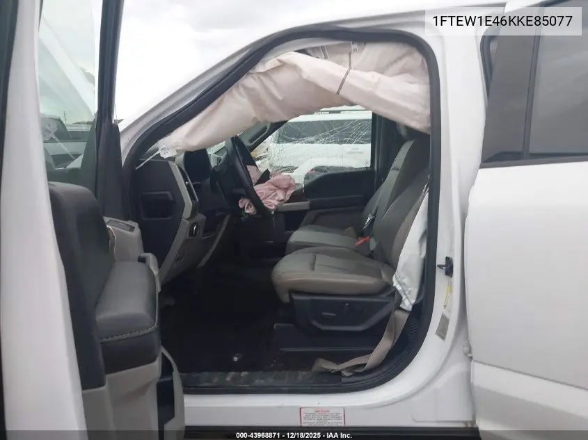 1FTEW1E46KKE85077 2019 Ford F-150 Lariat