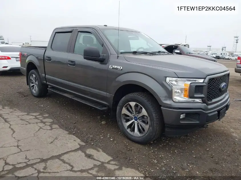 1FTEW1EP2KKC04564 2019 Ford F-150 Xl