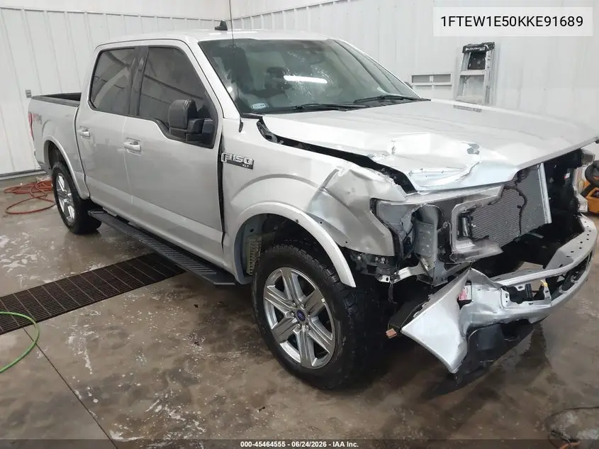 1FTEW1E50KKE91689 2019 Ford F-150 Xlt