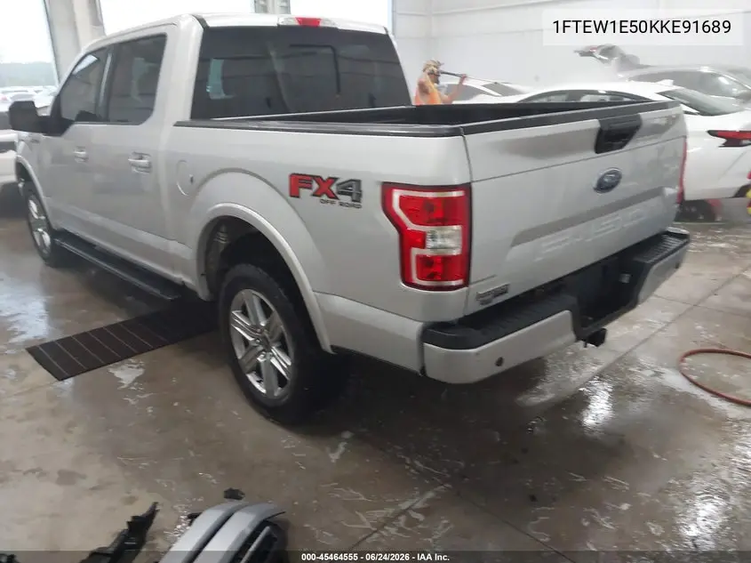 1FTEW1E50KKE91689 2019 Ford F-150 Xlt