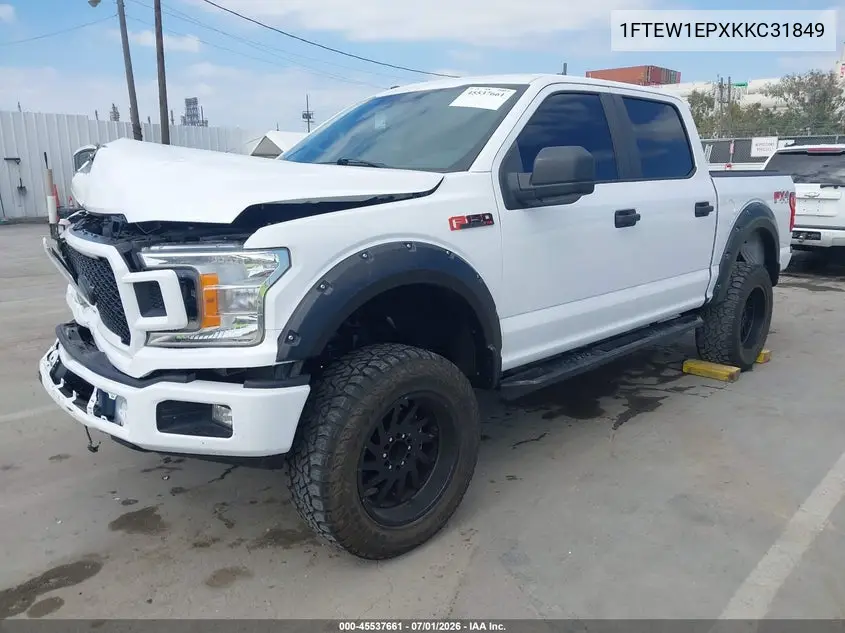 1FTEW1EPXKKC31849 2019 Ford F-150 Xl
