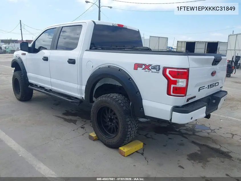 1FTEW1EPXKKC31849 2019 Ford F-150 Xl