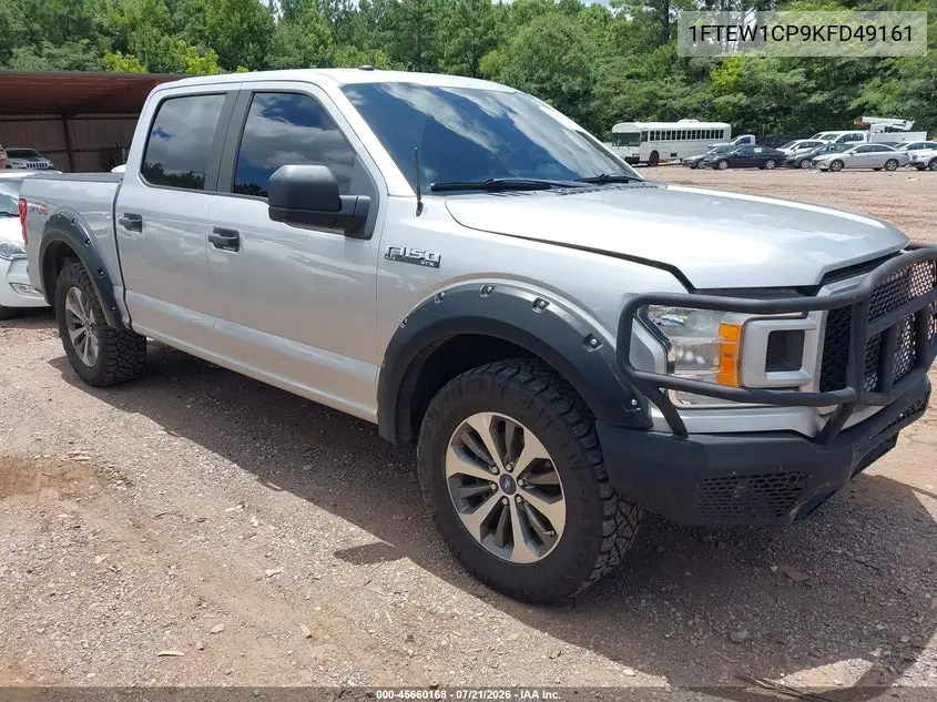 2019 Ford F-150 Xl VIN: 1FTEW1CP9KFD49161 Lot: 45660168