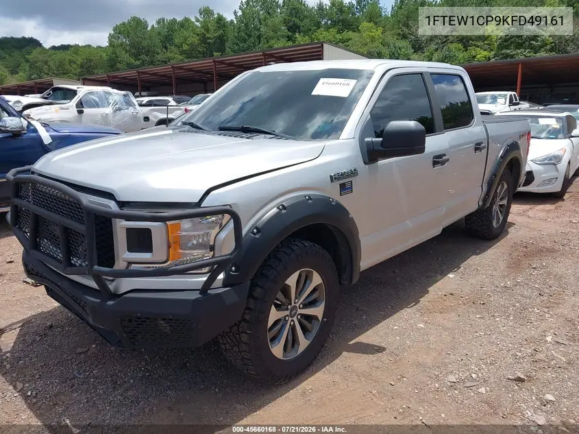 2019 Ford F-150 Xl VIN: 1FTEW1CP9KFD49161 Lot: 45660168