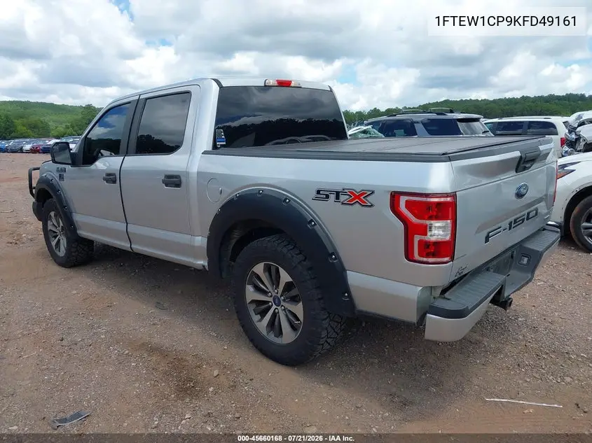 2019 Ford F-150 Xl VIN: 1FTEW1CP9KFD49161 Lot: 45660168