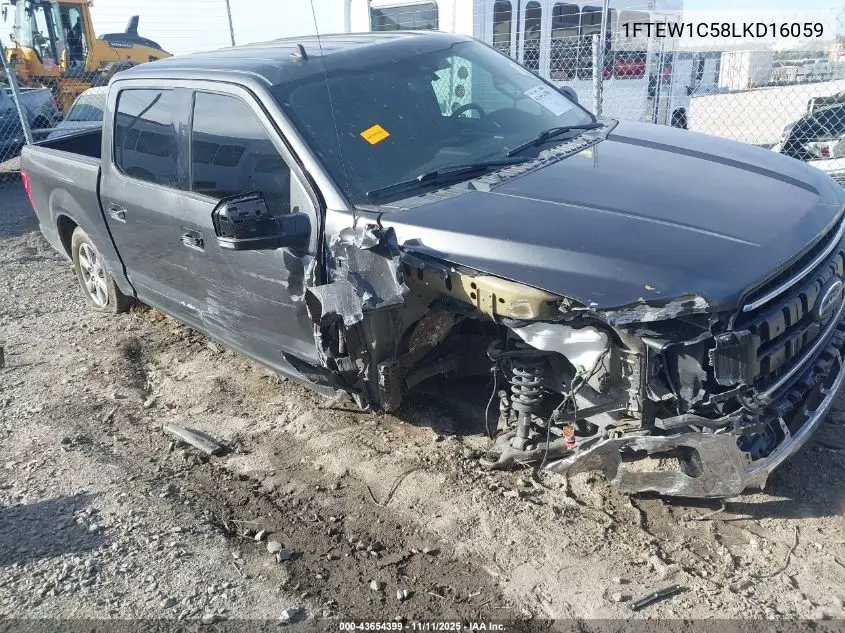 1FTEW1C58LKD16059 2020 Ford F-150 Xlt