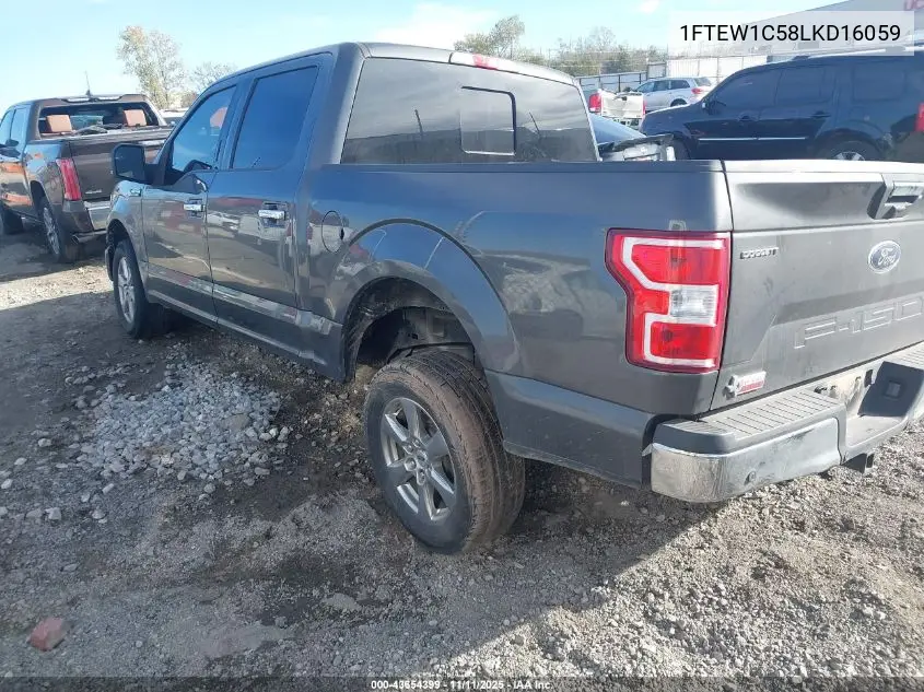 1FTEW1C58LKD16059 2020 Ford F-150 Xlt