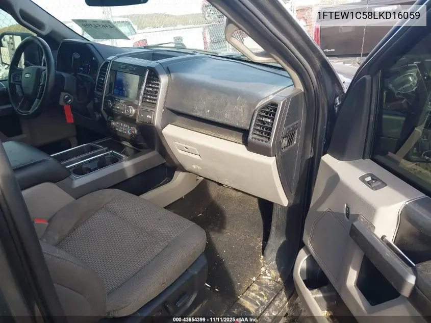 1FTEW1C58LKD16059 2020 Ford F-150 Xlt