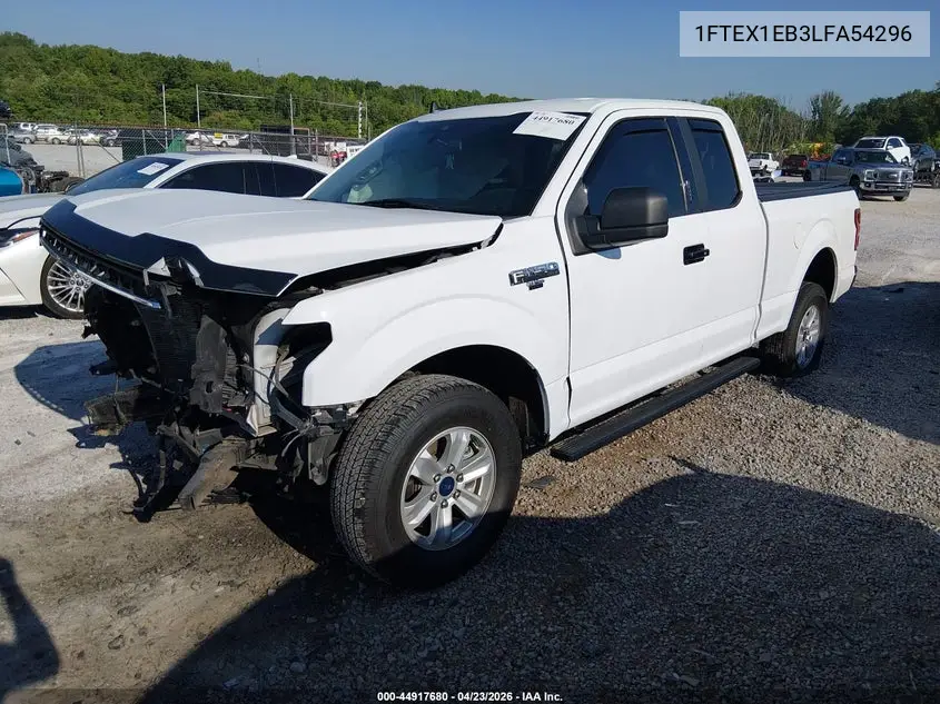 1FTEX1EB3LFA54296 2020 Ford F-150 Xlt