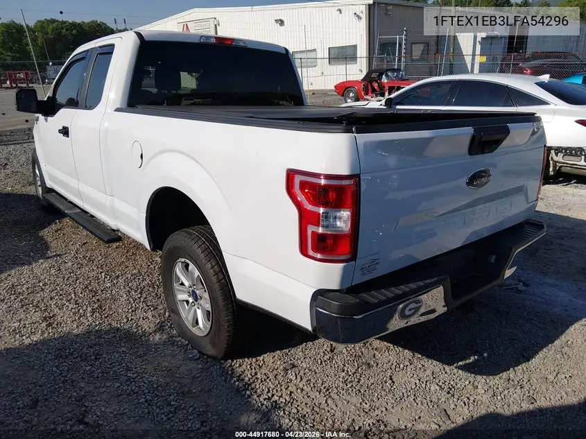 1FTEX1EB3LFA54296 2020 Ford F-150 Xlt