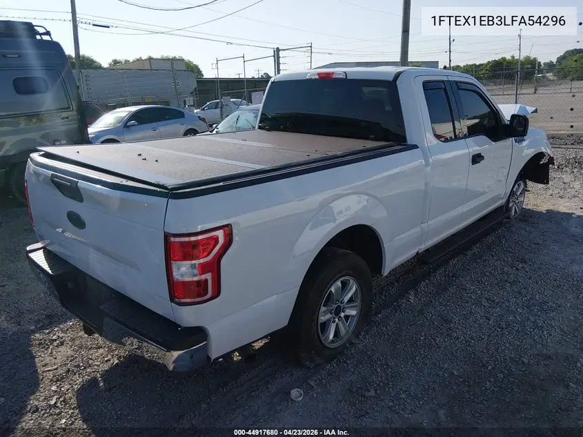1FTEX1EB3LFA54296 2020 Ford F-150 Xlt