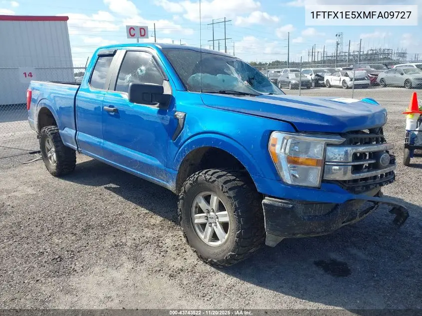 1FTFX1E5XMFA09727 2021 Ford F-150 Xl