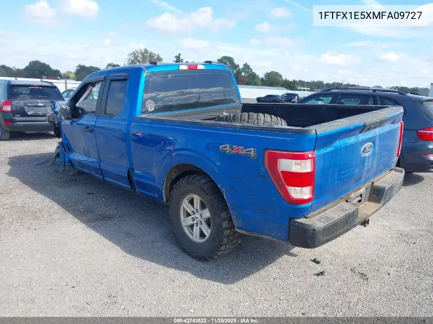 1FTFX1E5XMFA09727 2021 Ford F-150 Xl