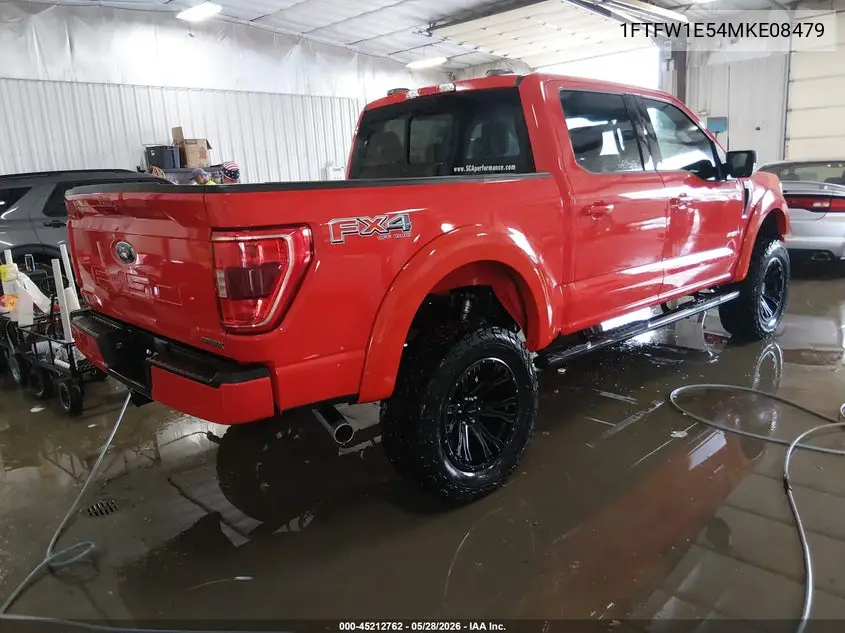 2021 Ford F-150 Xlt VIN: 1FTFW1E54MKE08479 Lot: 45212762