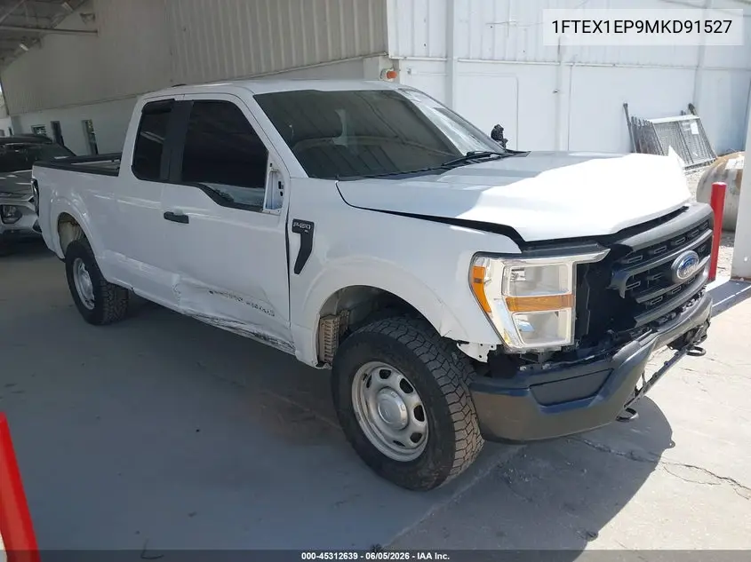 1FTEX1EP9MKD91527 2021 Ford F-150 Xl