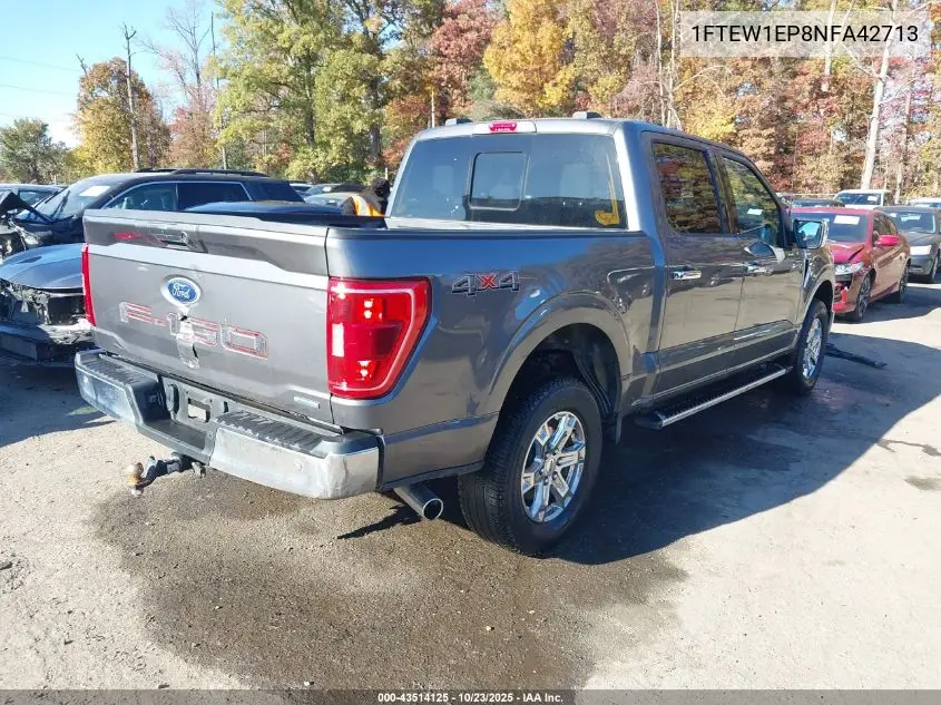 1FTEW1EP8NFA42713 2022 Ford F-150 Xlt