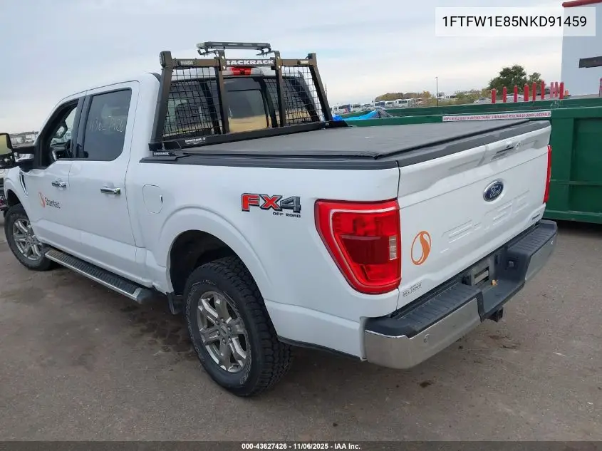 1FTFW1E85NKD91459 2022 Ford F-150 Xlt