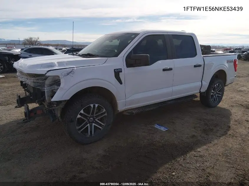 1FTFW1E56NKE53439 2022 Ford F-150 Xl