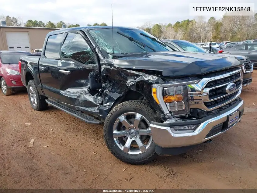 1FTFW1E82NKF15848 2022 Ford F-150 Xlt