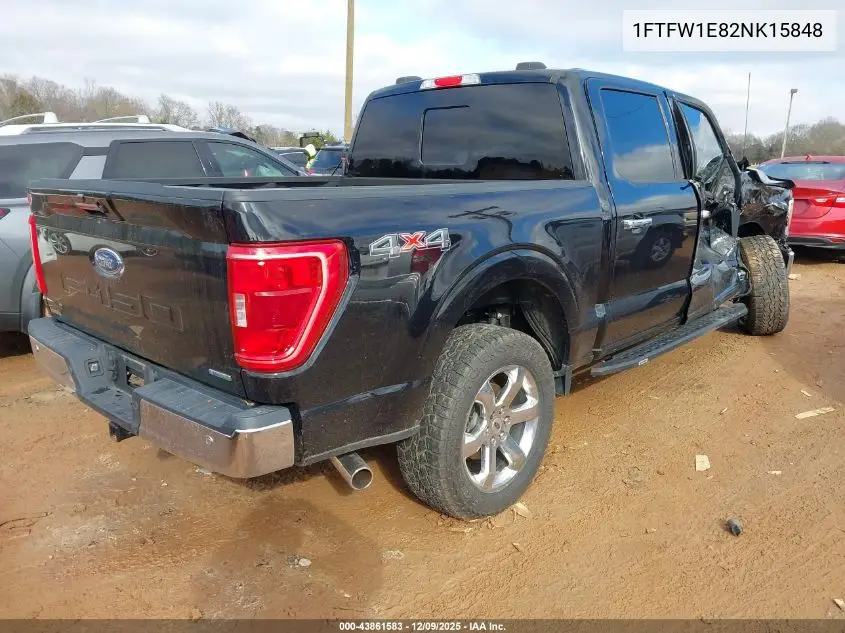 1FTFW1E82NKF15848 2022 Ford F-150 Xlt