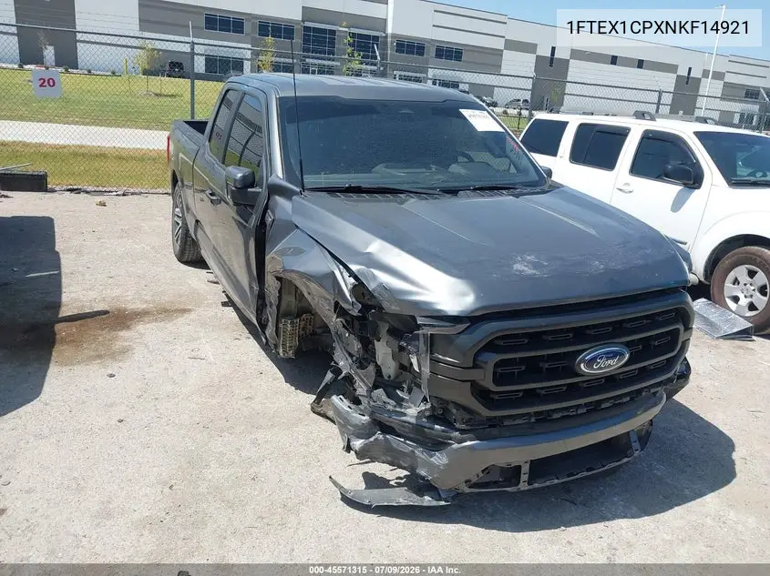 1FTEX1CPXNKF14921 2022 Ford F-150 Xl
