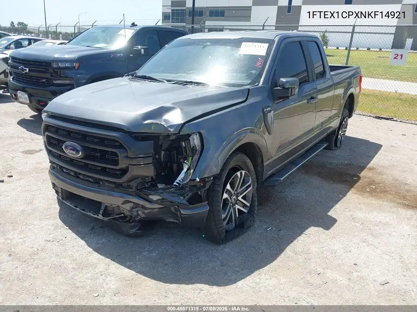 1FTEX1CPXNKF14921 2022 Ford F-150 Xl