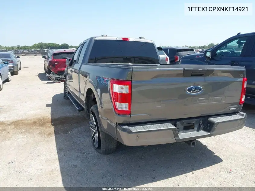 1FTEX1CPXNKF14921 2022 Ford F-150 Xl