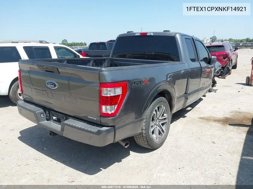 1FTEX1CPXNKF14921 2022 Ford F-150 Xl