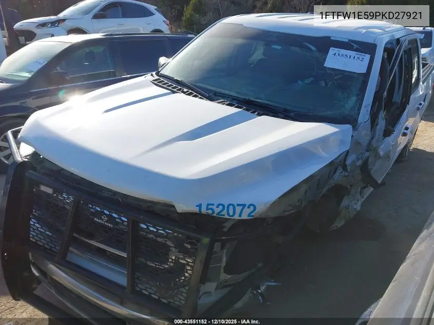 1FTFW1E59PKD27921 2023 Ford F-150 Xlt