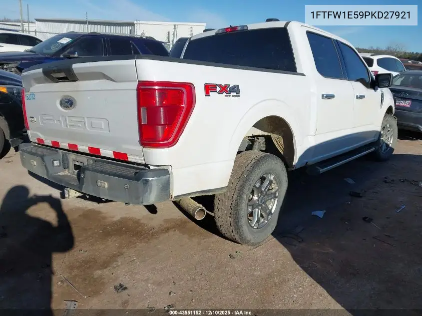 1FTFW1E59PKD27921 2023 Ford F-150 Xlt