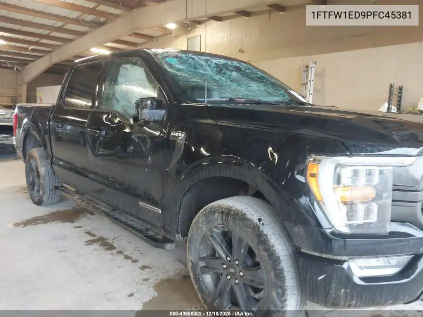 1FTFW1ED9PFC45381 2023 Ford F-150 Xlt
