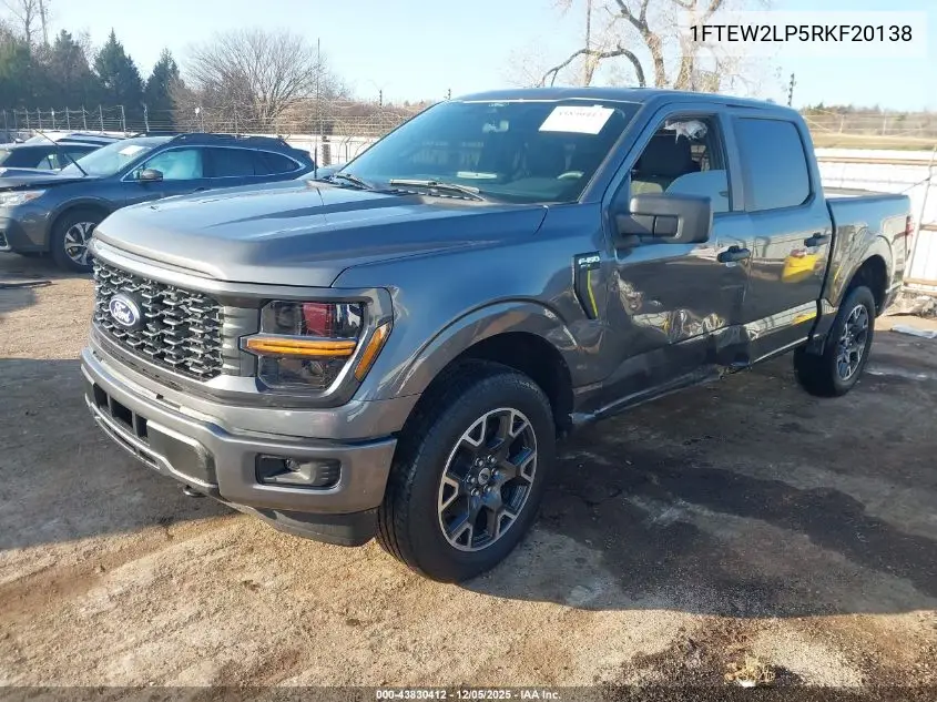 1FTEW2LP5RKF20138 2024 Ford F-150 Stx
